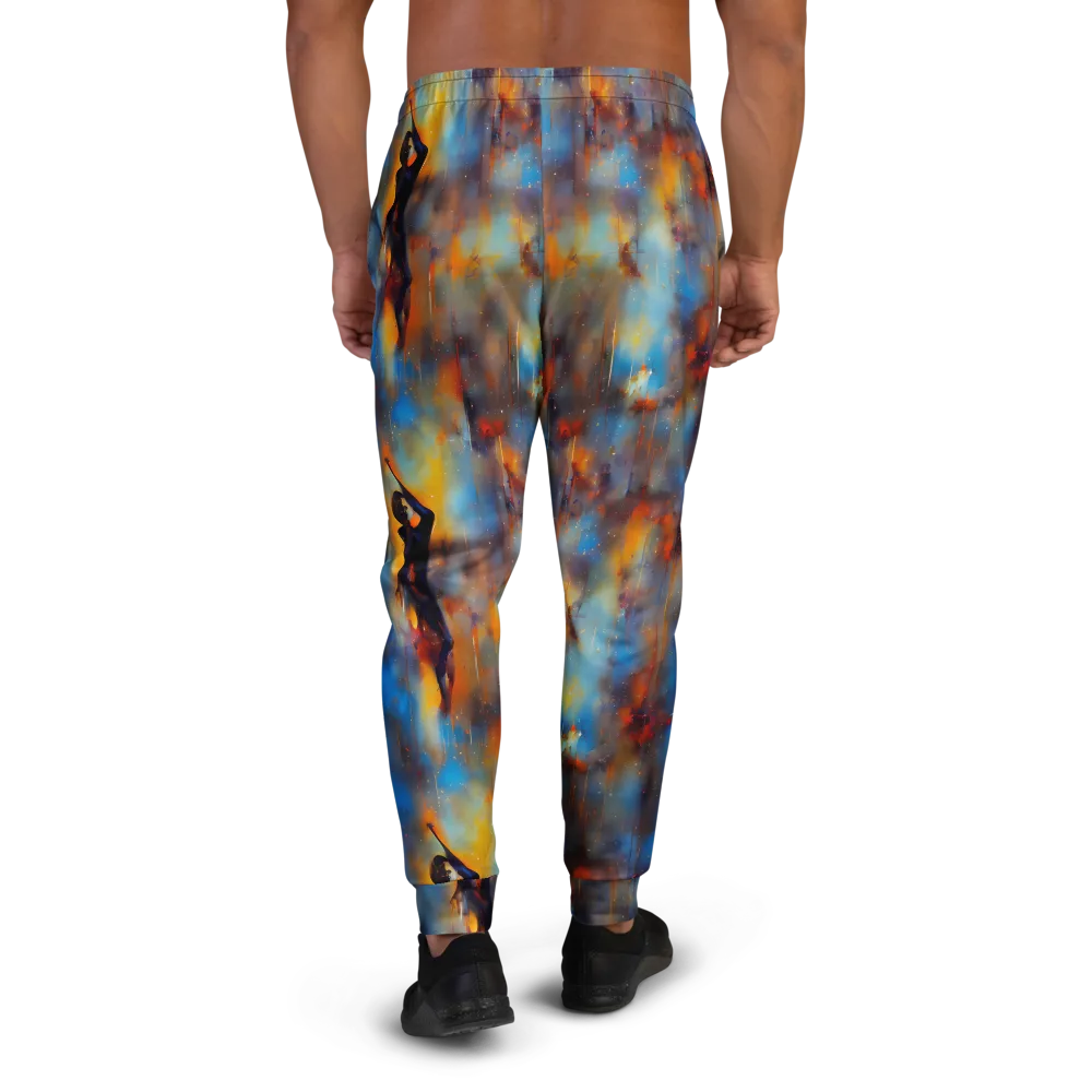 Cobalt Vogue on Men's Joggers — Back