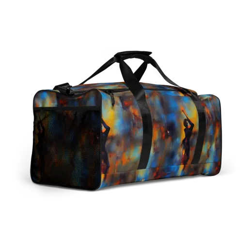 Cobalt Vogue on a Duffle Bag