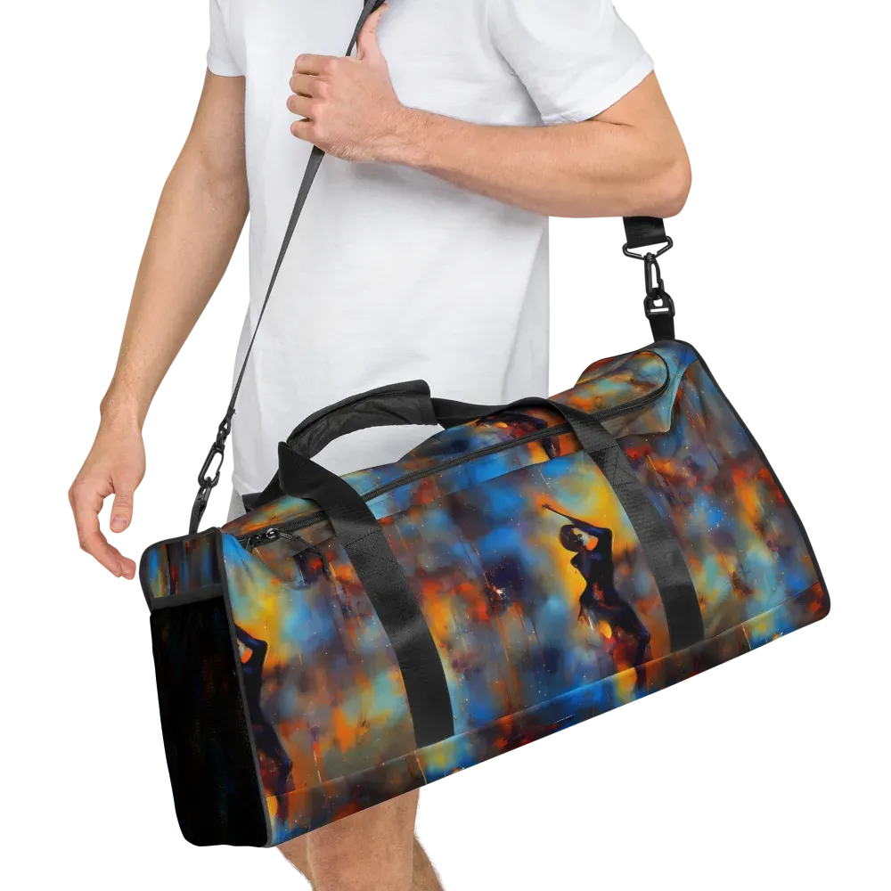 Cobalt Vogue on Duffle Bag — Right Front