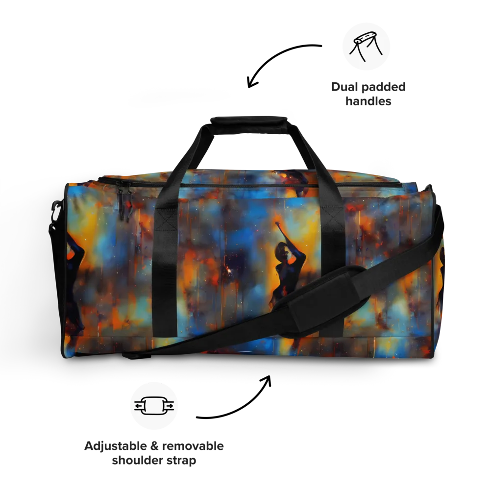 Cobalt Vogue on Duffle Bag — Front