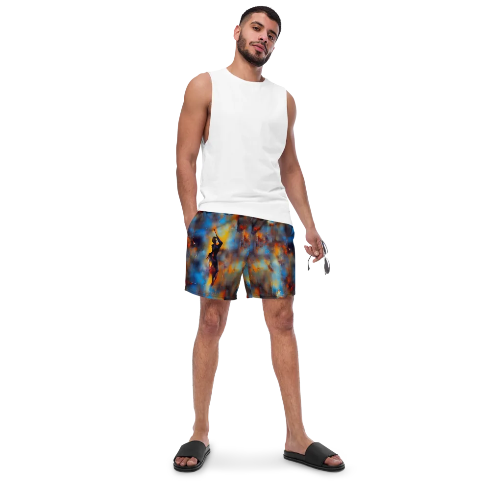 Cobalt Vogue on Swim Trunks — Front