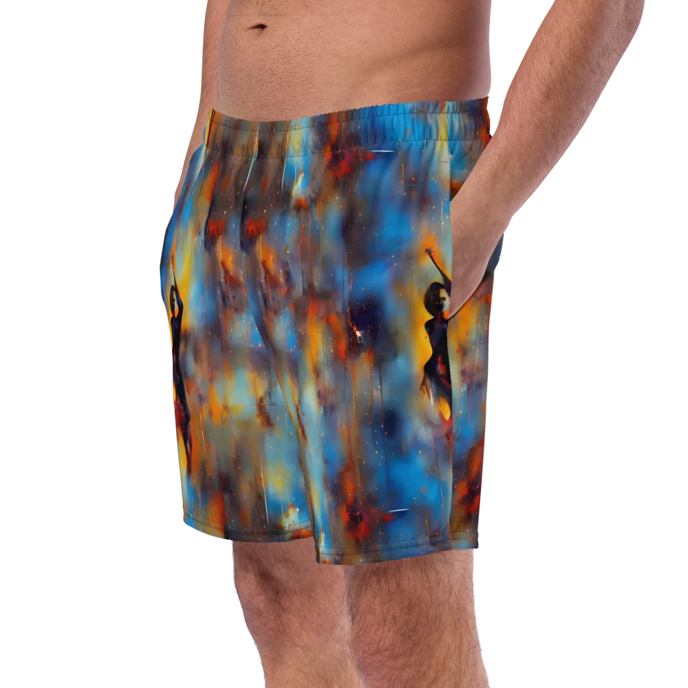 Cobalt Vogue on Swim Trunks — Left Front