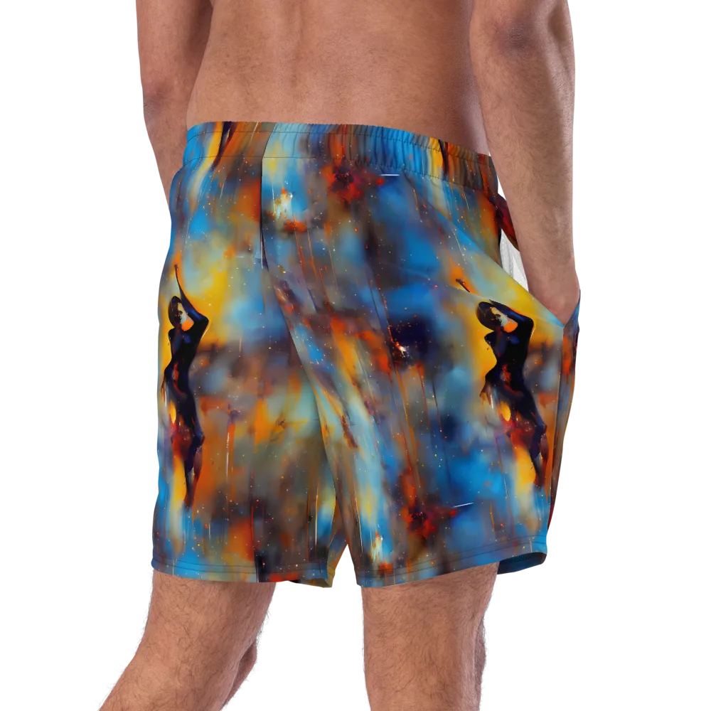 Cobalt Vogue on Swim Trunks — Right Back