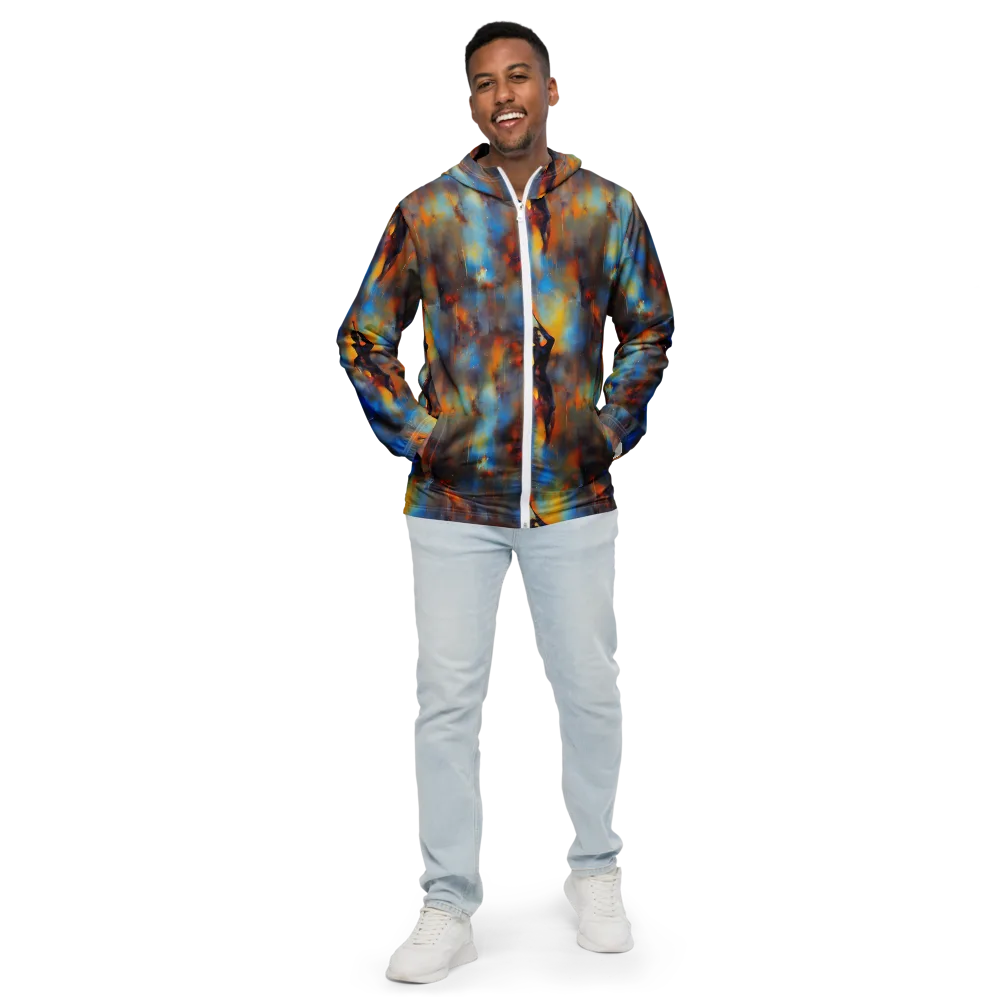 Cobalt Vogue on Men's Windbreaker — Front