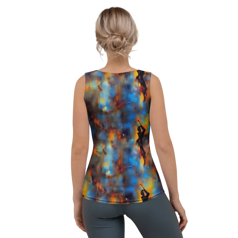 Cobalt Vogue on Women's Tank Top — Back