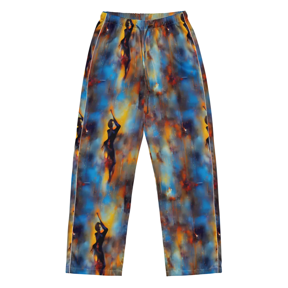 Cobalt Vogue on Women's Pajama Pants — Front