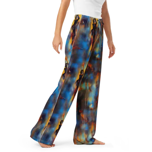 Cobalt Vogue on a Women's Pajama Pants