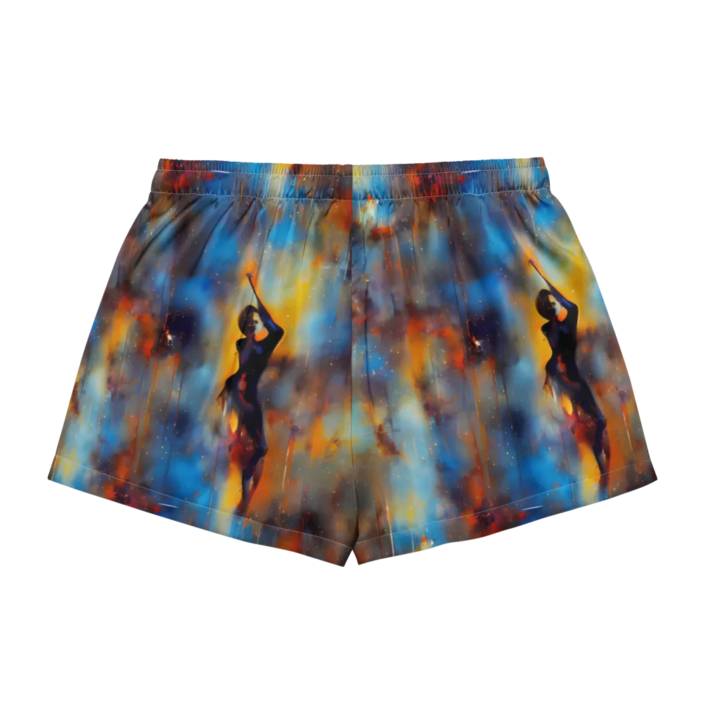Cobalt Vogue on Women's Pajama Shorts — Back