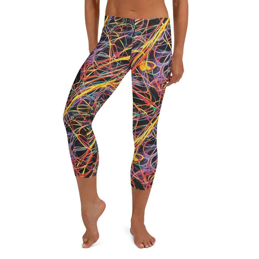 Acconci Twirl on Capri Leggings — Front