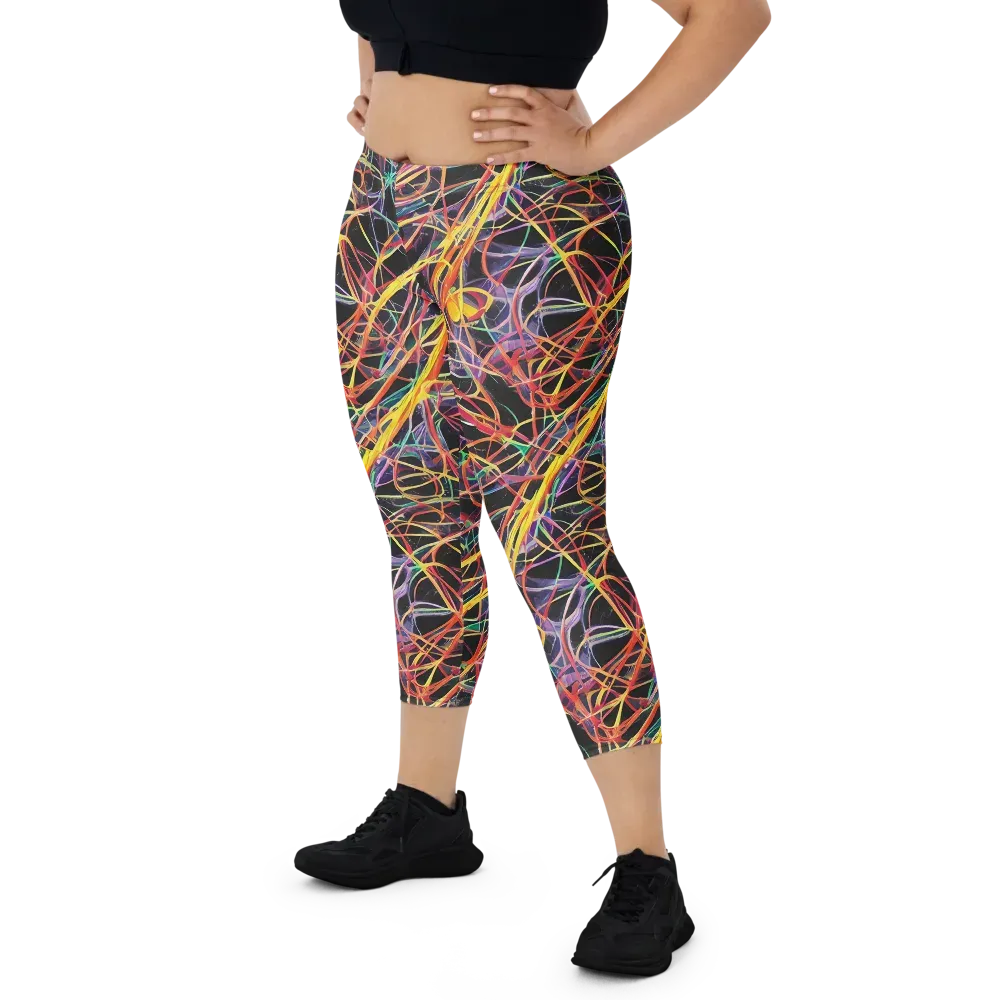 Acconci Twirl on Capri Leggings — Front