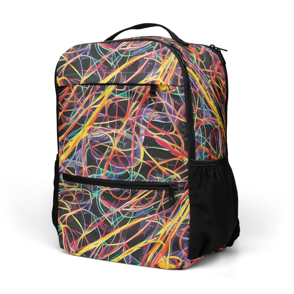 Acconci Twirl on Utility Backpack — Left Front
