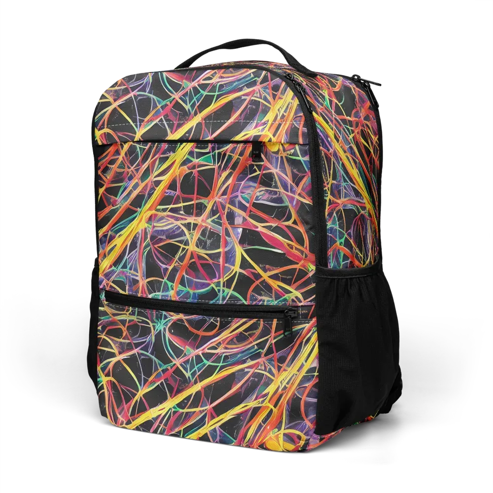 Acconci Twirl on Utility Backpack — Left Front
