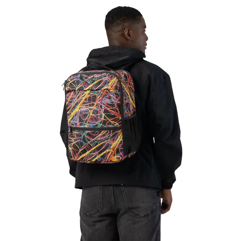 Acconci Twirl on Utility Backpack — Back