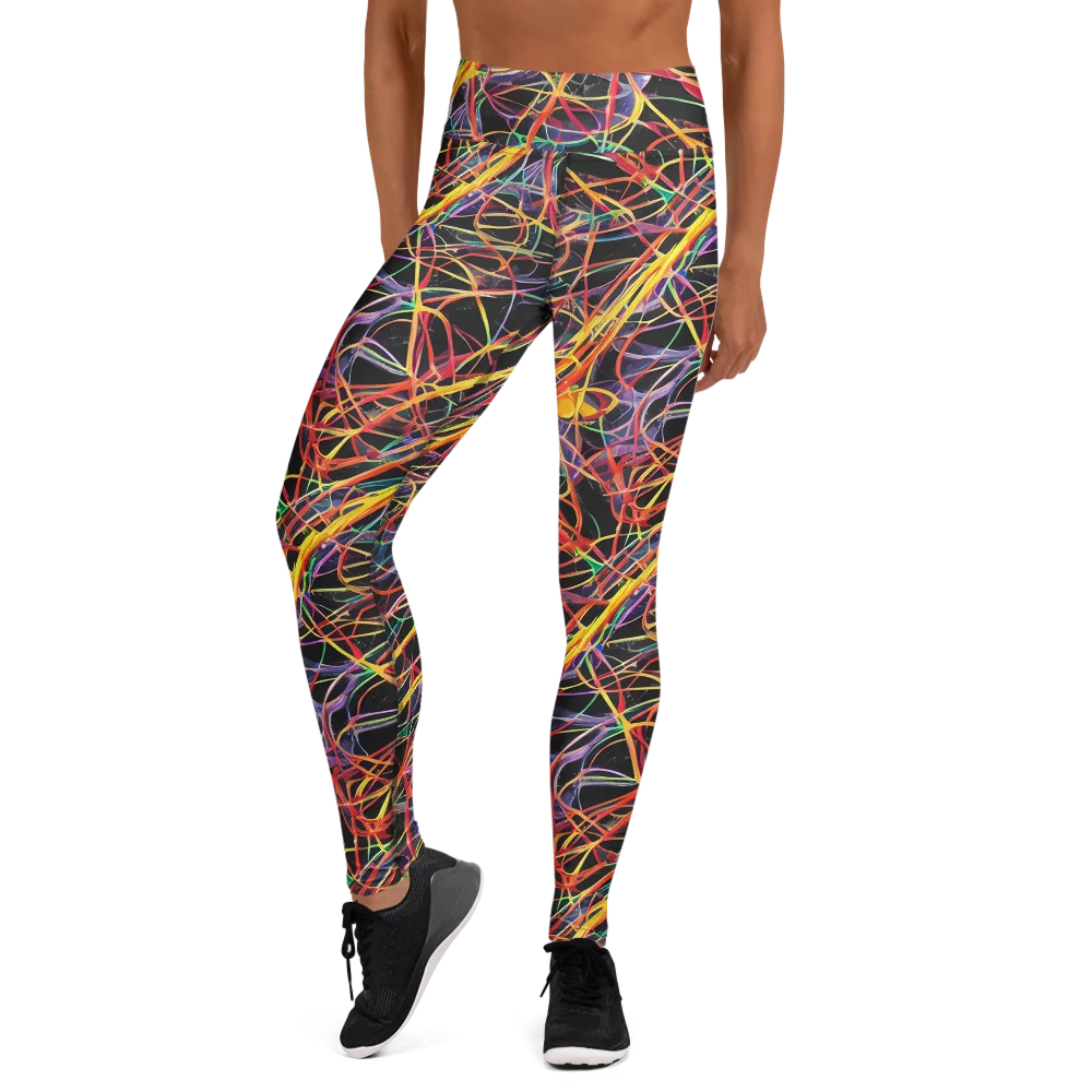 Acconci Twirl on Yoga Leggings — Front