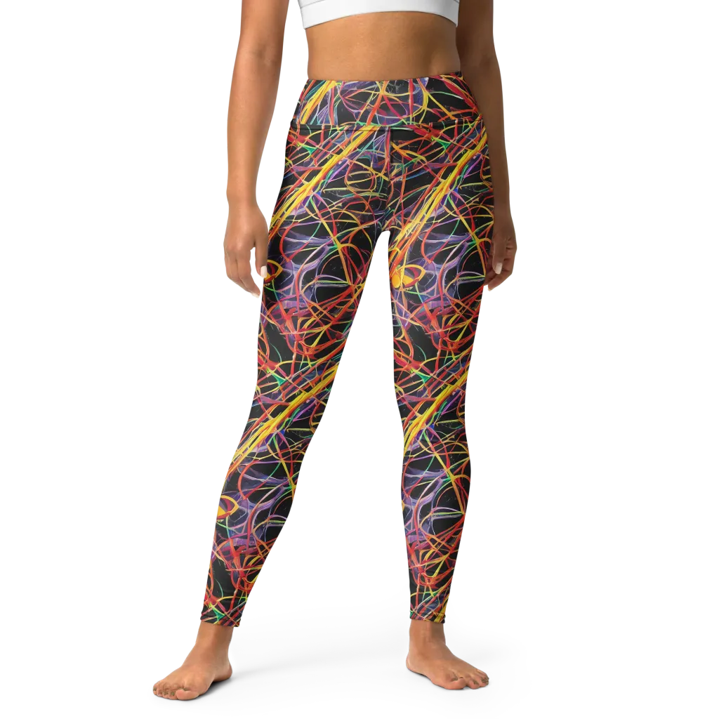 Acconci Twirl on Yoga Leggings — Front