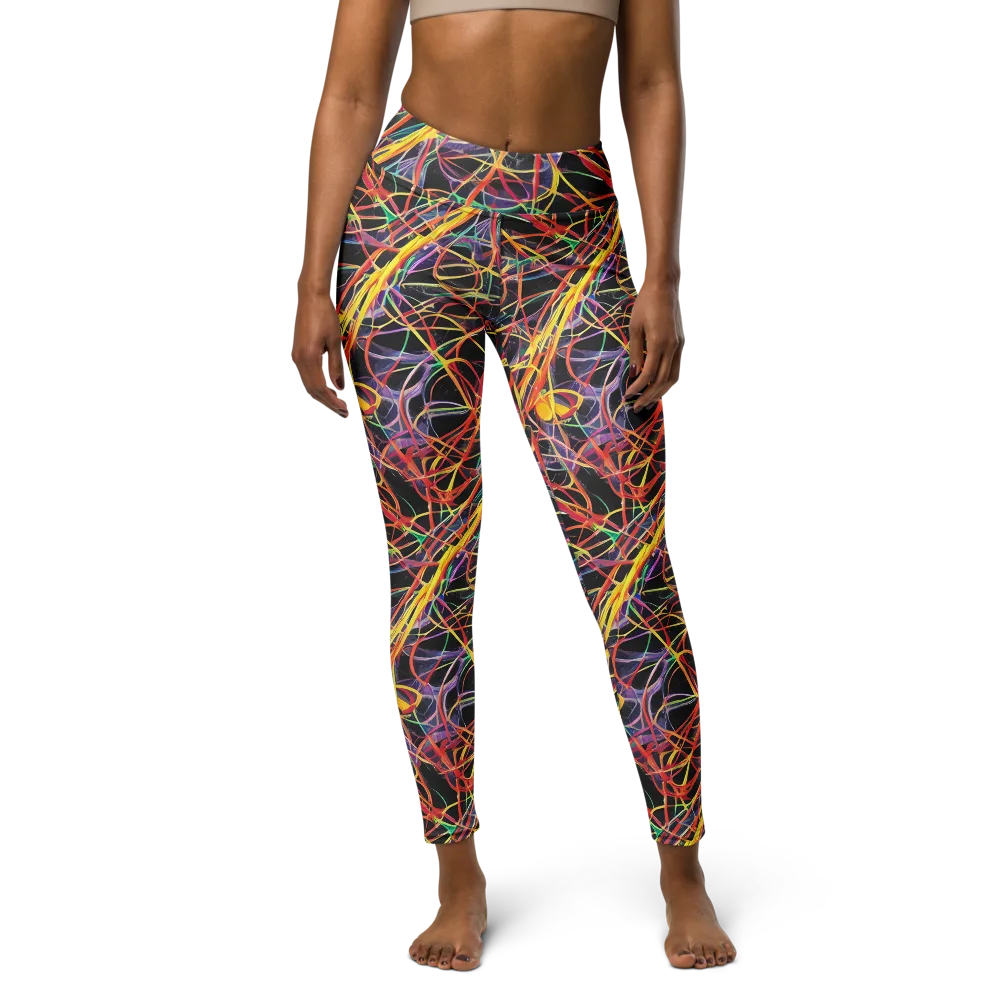 Acconci Twirl on Yoga Leggings — Front