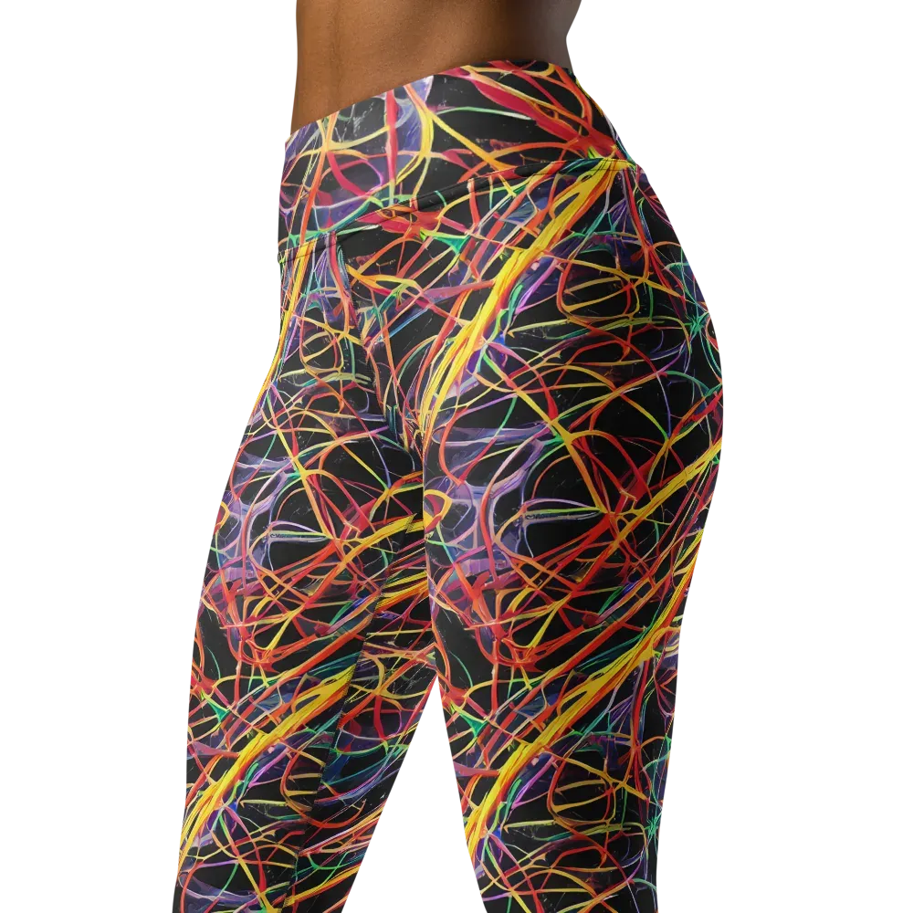 Acconci Twirl on Yoga Leggings — Left Front