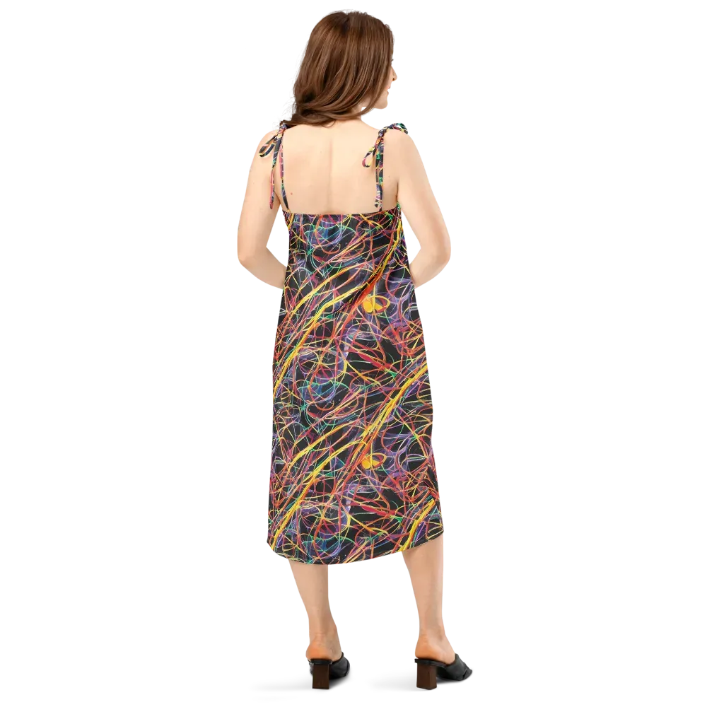 Acconci Twirl on Slip Dress — Back