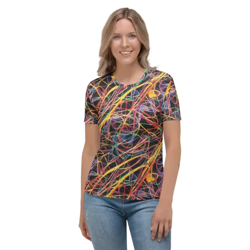 Acconci Twirl on a Women's Crew Neck T-Shirt