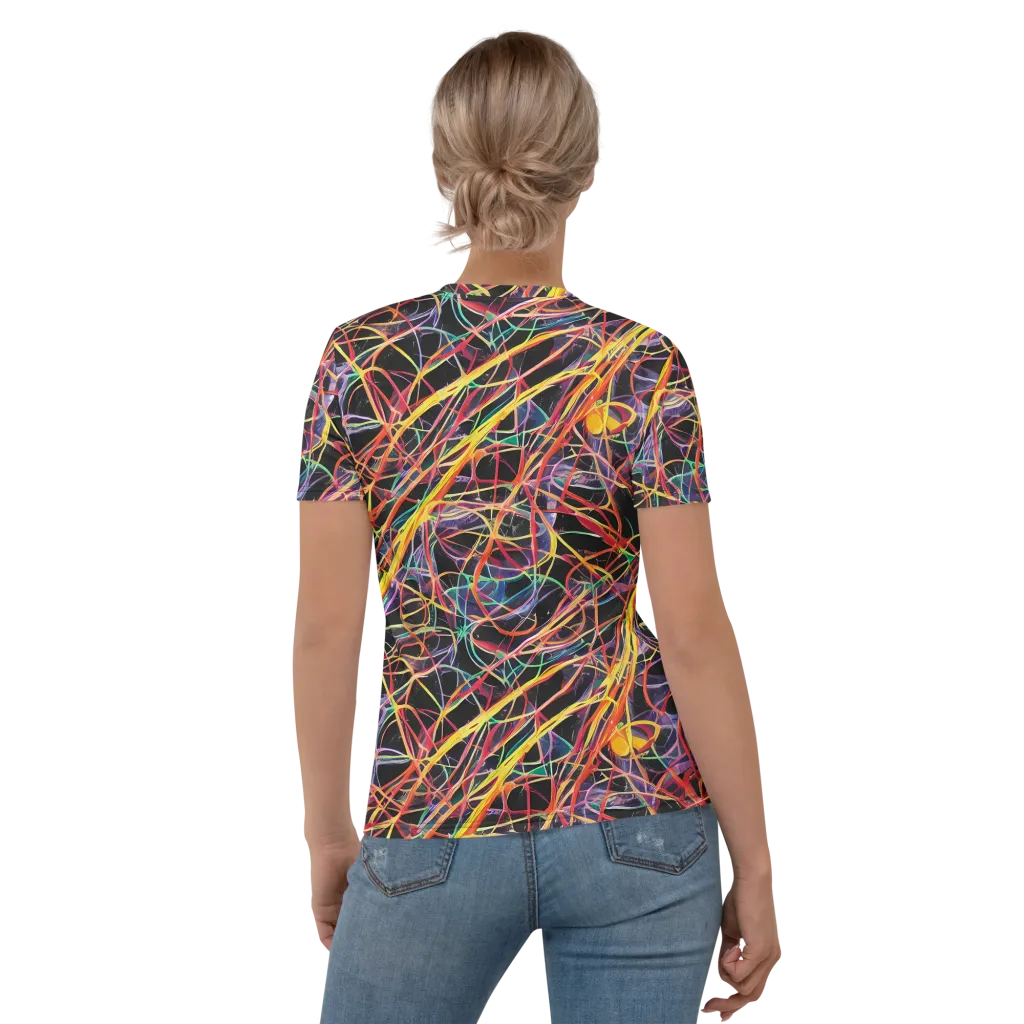 Acconci Twirl on Women's Crew Neck T-Shirt — Back