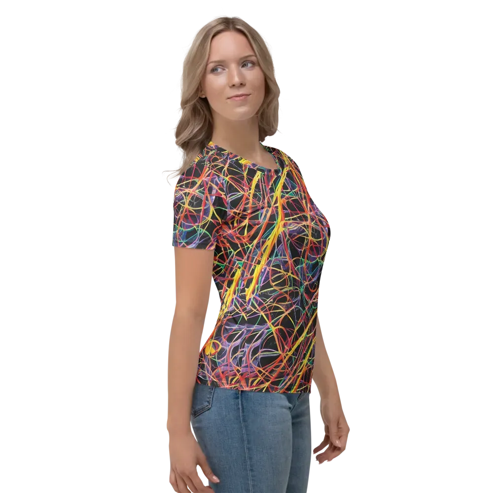 Acconci Twirl on Women's Crew Neck T-Shirt — Right