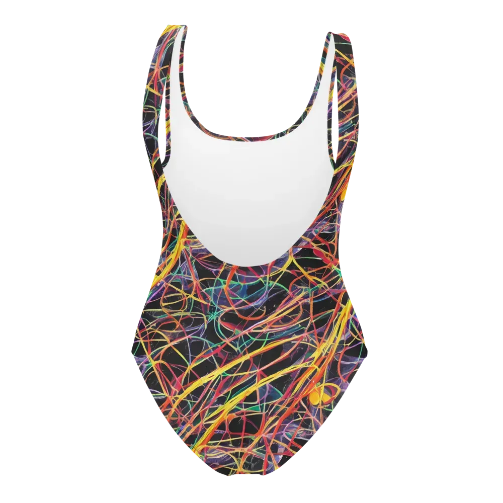 Acconci Twirl on One-Piece Swimsuit — Back