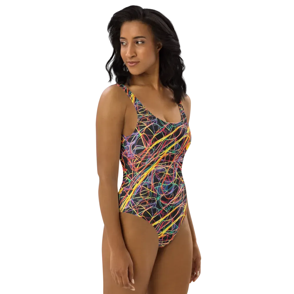 Acconci Twirl on One-Piece Swimsuit — Right