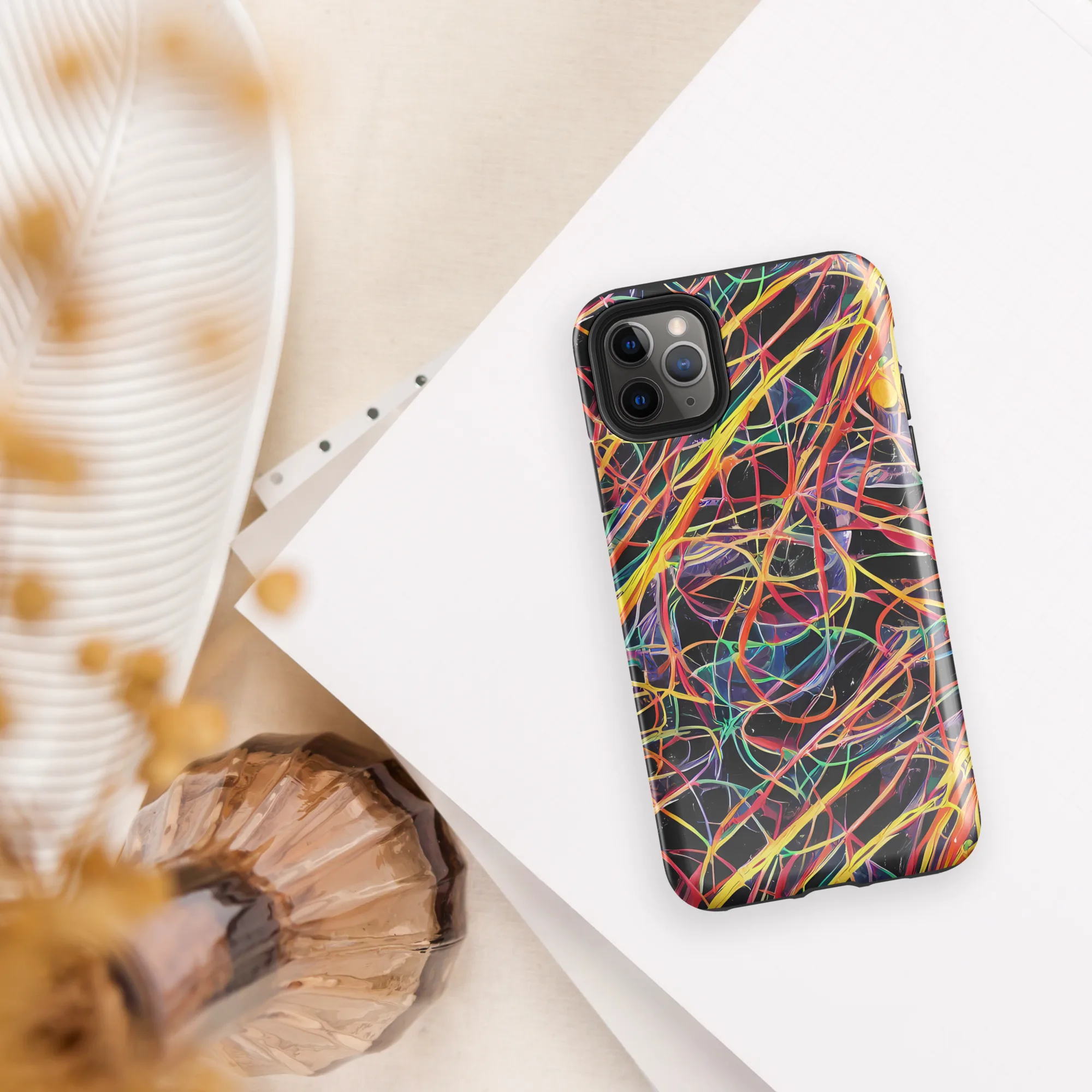 Acconci Twirl on Tough Case for iPhone® — Front
