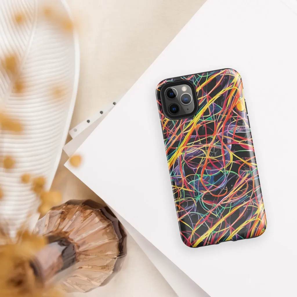 Acconci Twirl on Tough Case for iPhone® — Front