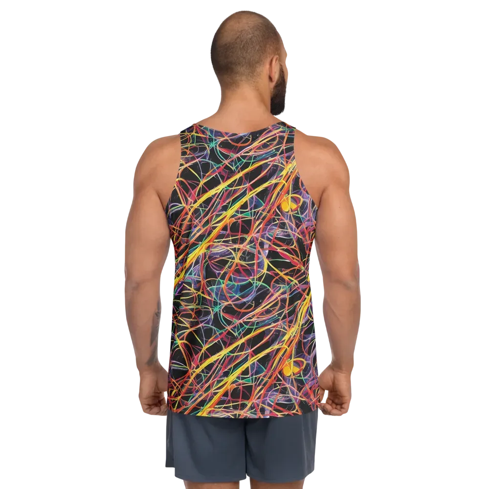 Acconci Twirl on Men's Tank Top — Back