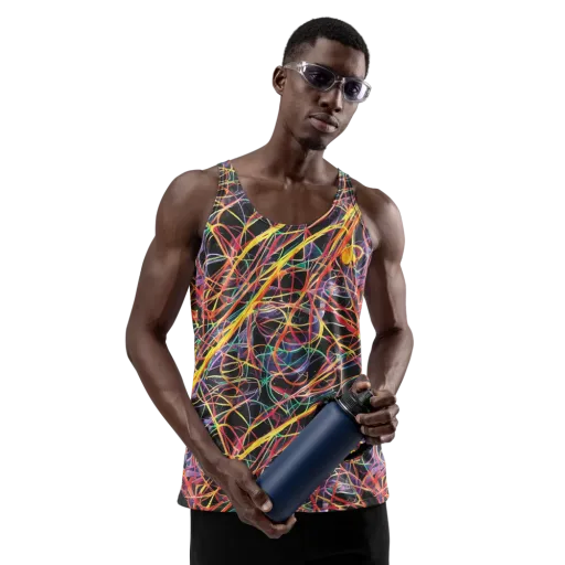 Acconci Twirl on a Men's Tank Top