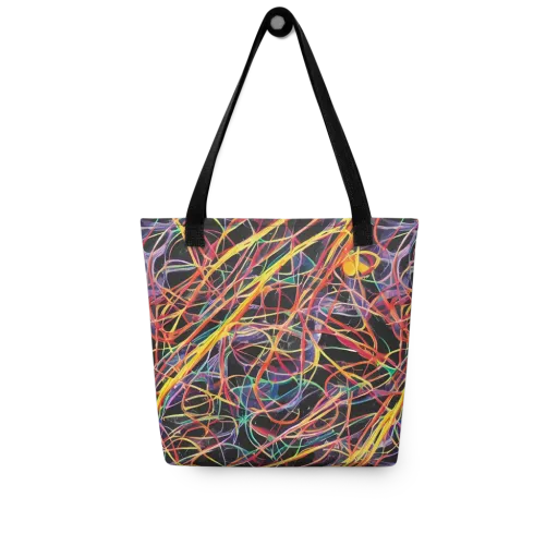 Acconci Twirl on a Tote Bag