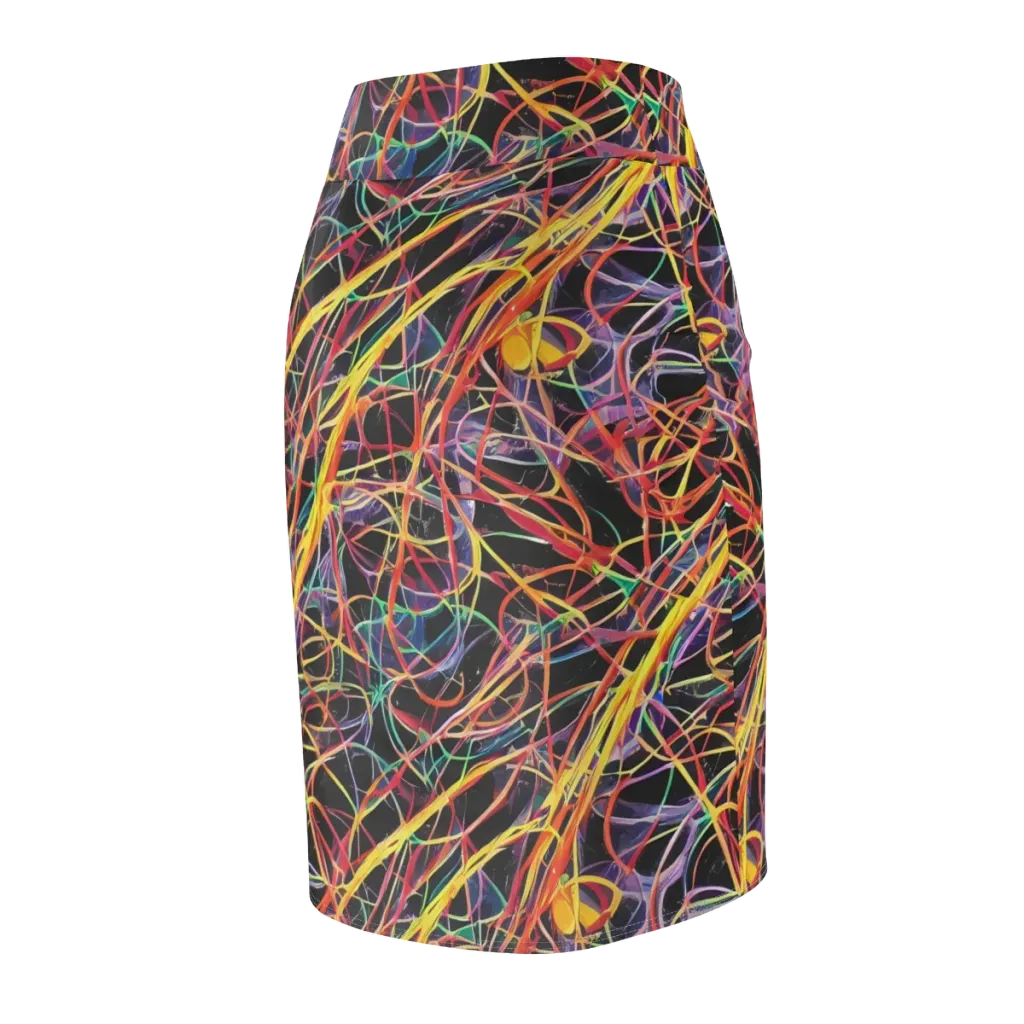 Acconci Twirl on Pencil Skirt — Back Side