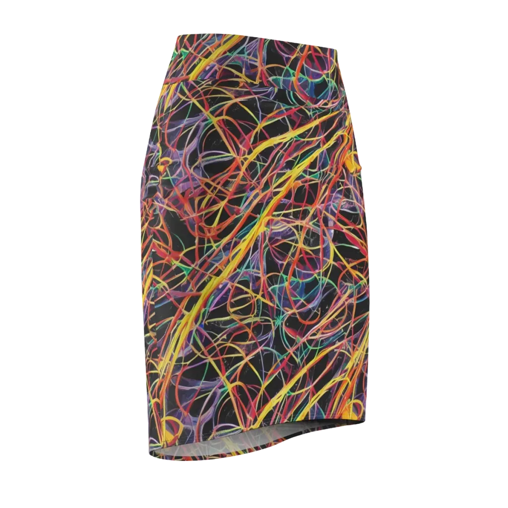 Acconci Twirl on Pencil Skirt — Front Side