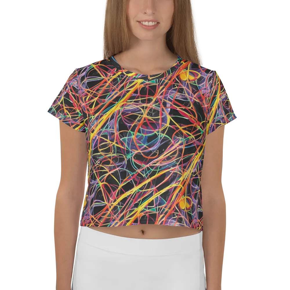Acconci Twirl on Crop Tee — Front