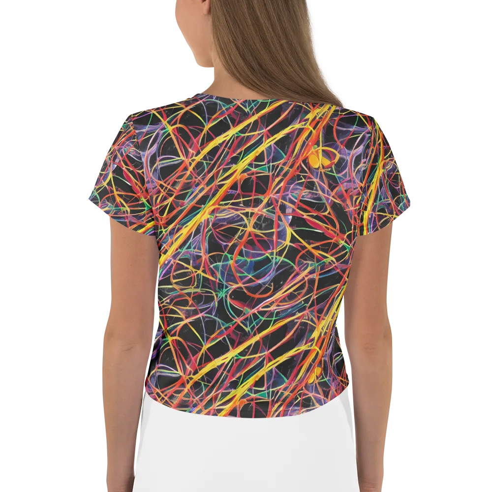 Acconci Twirl on Crop Tee — Back