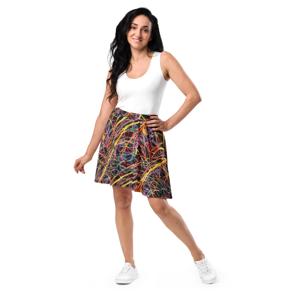 Acconci Twirl on Skater Skirt — Front