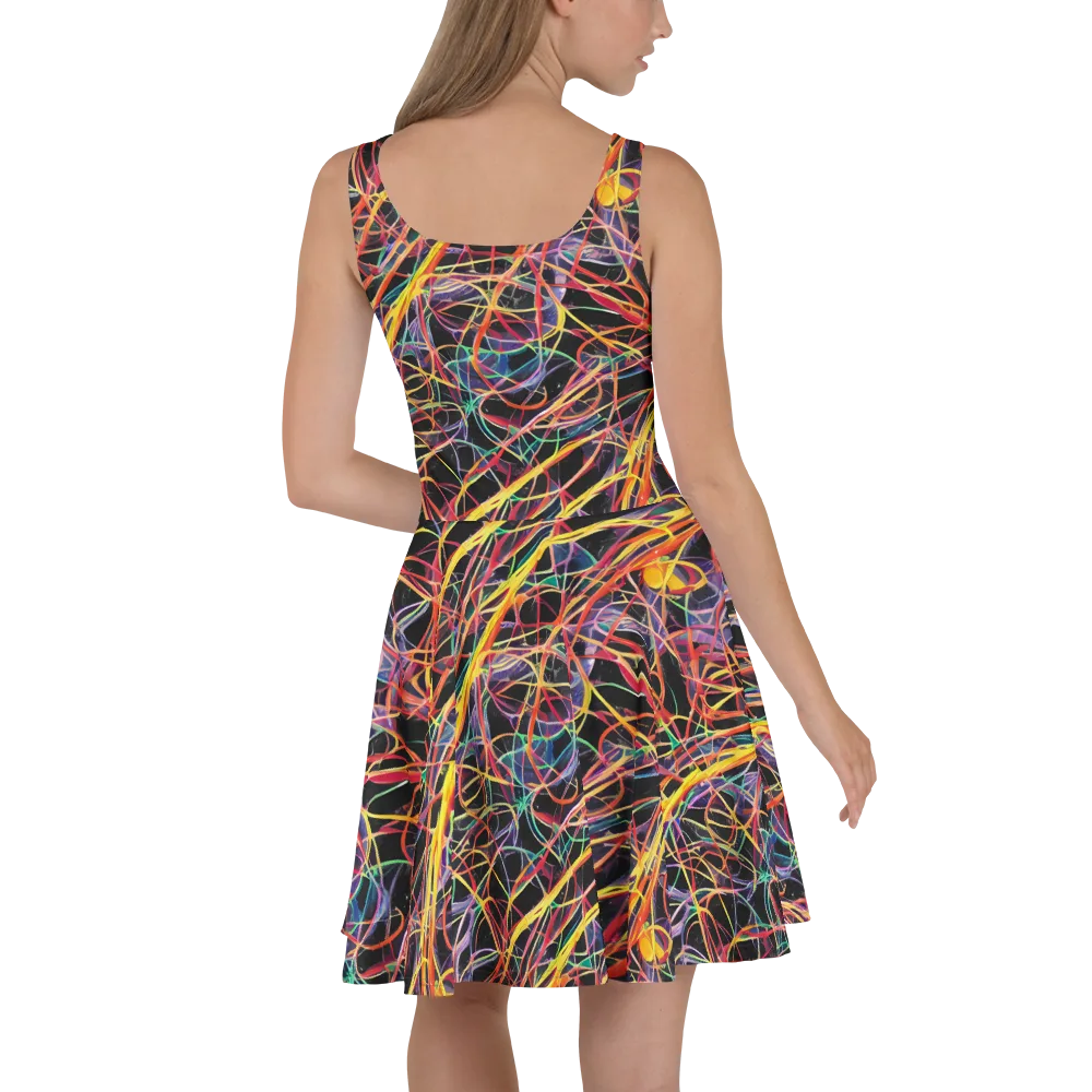 Acconci Twirl on Skater Dress — Back