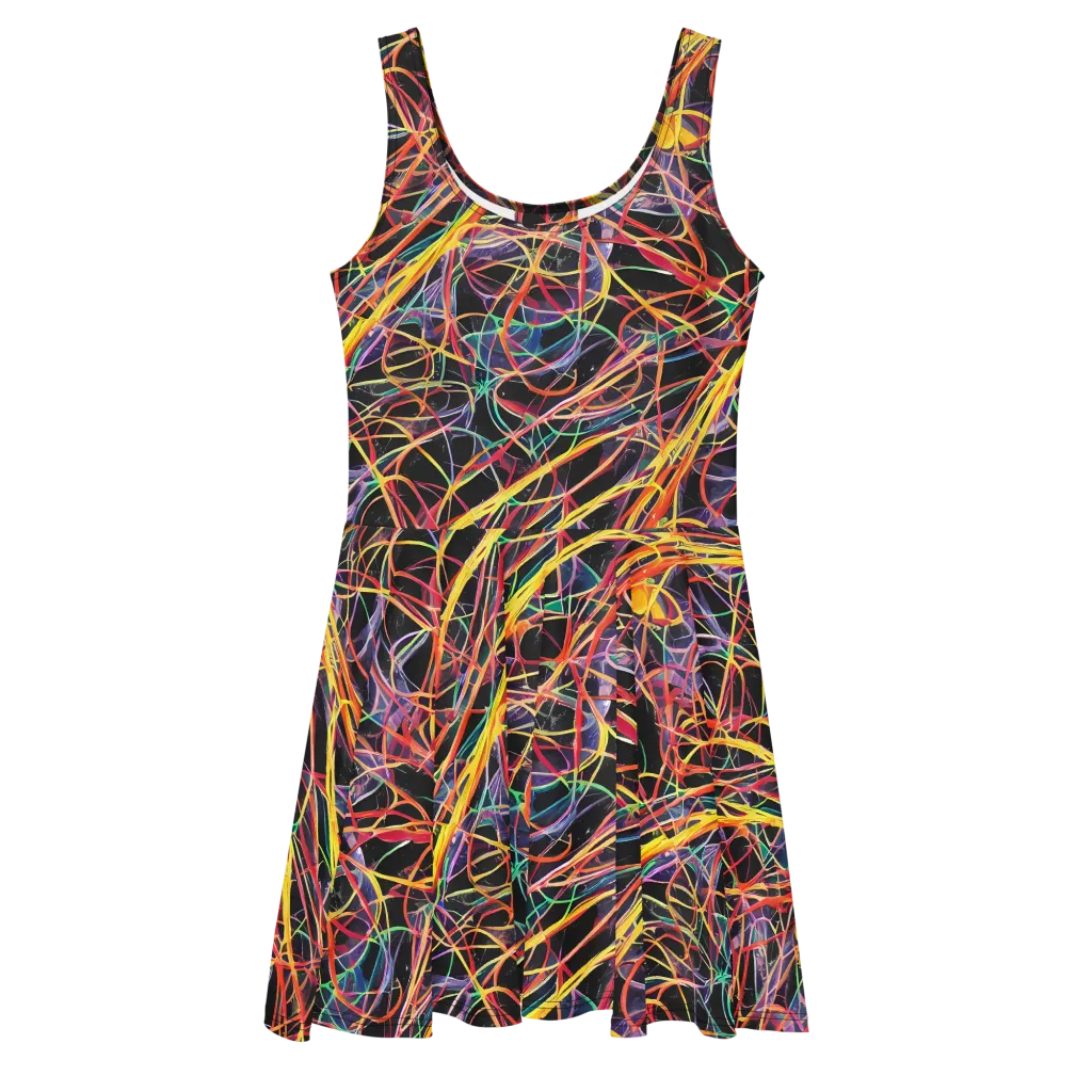 Acconci Twirl on Skater Dress — Front