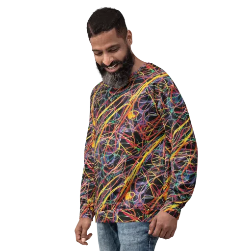 Acconci Twirl on a Sweatshirt