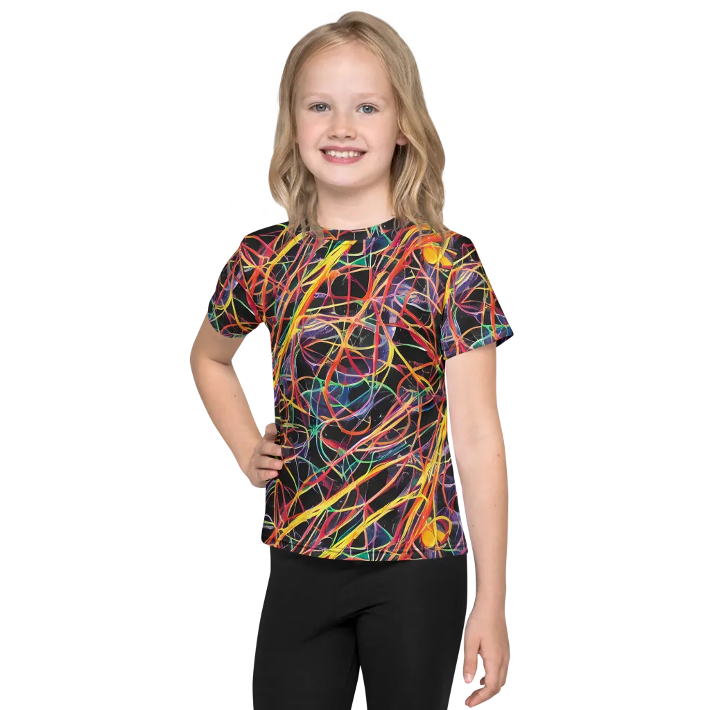 Acconci Twirl on Kids Crew Neck T-Shirt — Front
