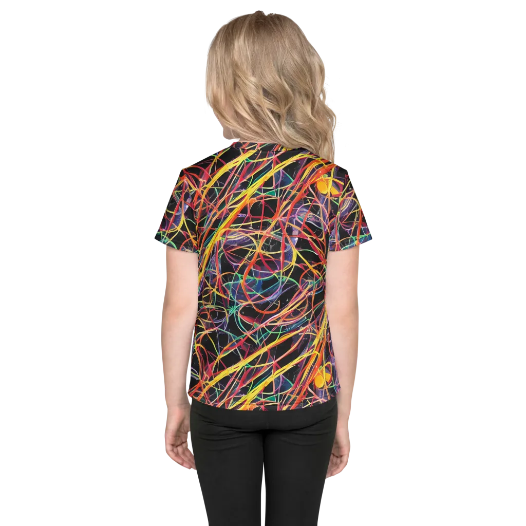 Acconci Twirl on Kids Crew Neck T-Shirt — Back