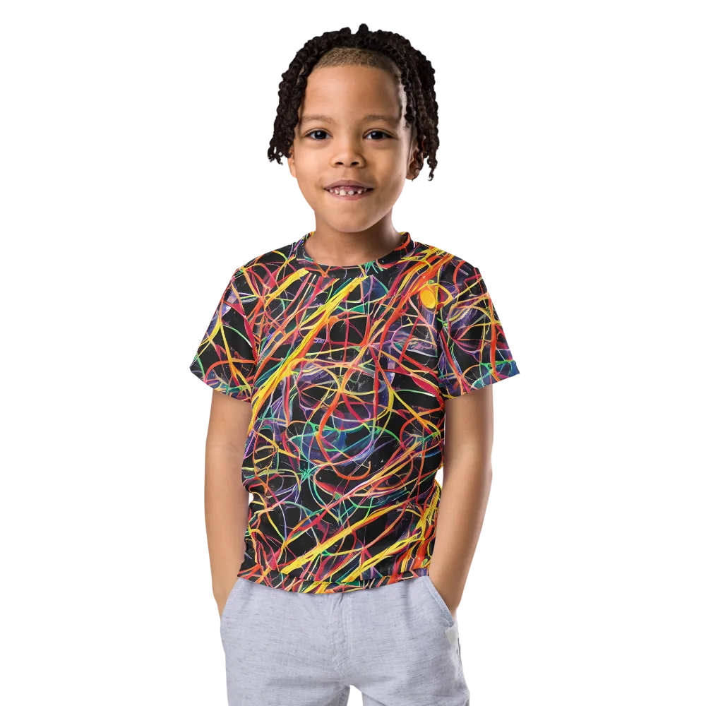 Acconci Twirl on Kids Crew Neck T-Shirt — Front