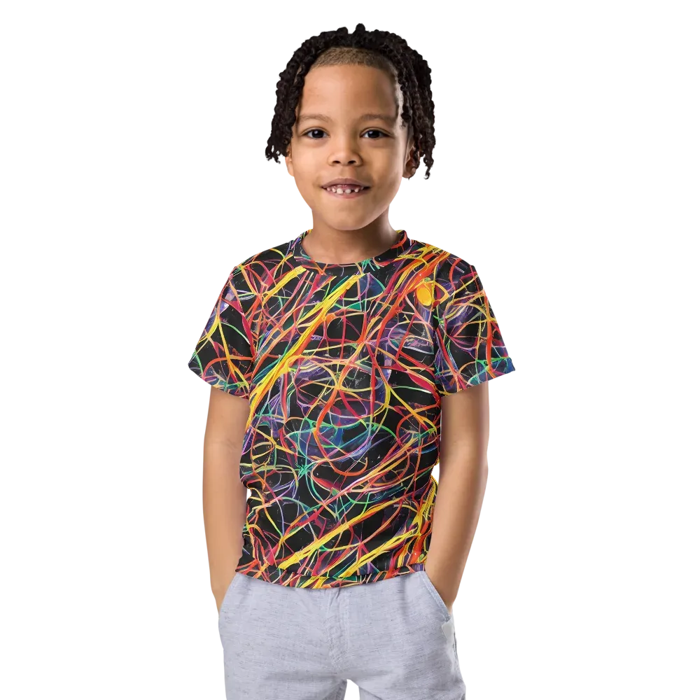 Acconci Twirl on Kids Crew Neck T-Shirt — Front