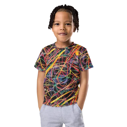 Acconci Twirl on a Kids Crew Neck T-Shirt