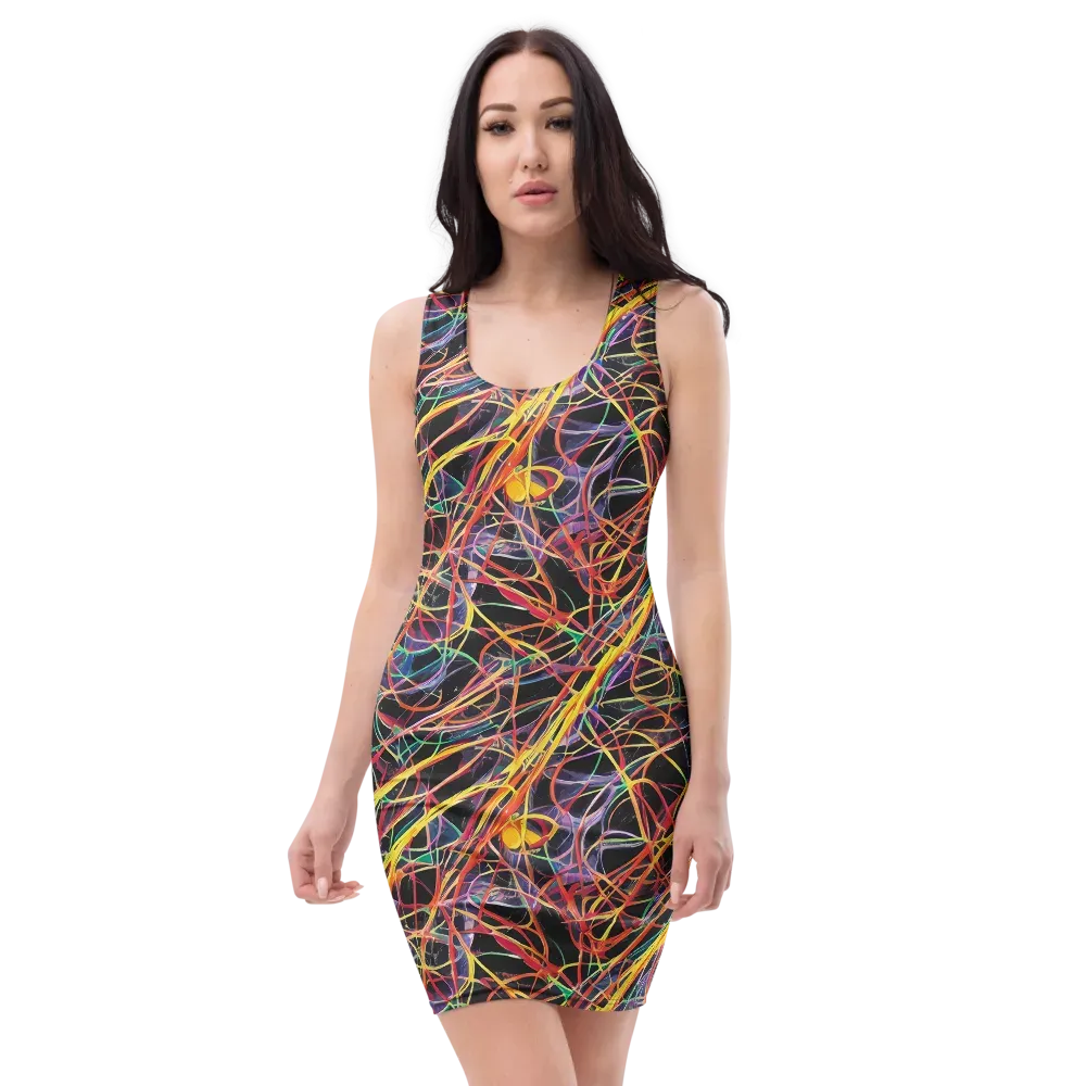 Acconci Twirl on Bodycon Dress — Front