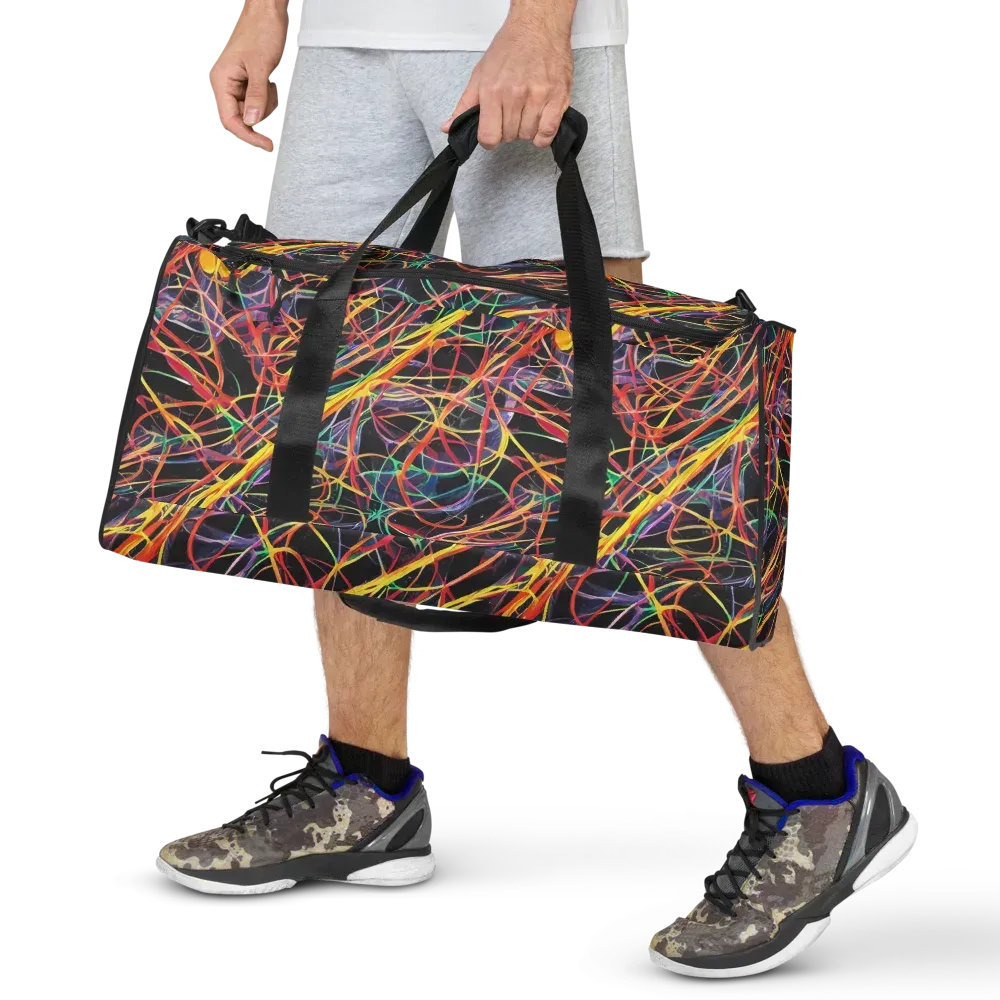 Acconci Twirl on Duffle Bag — Front