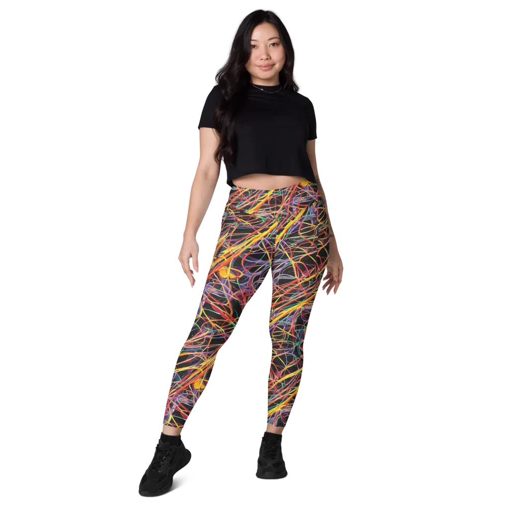 Acconci Twirl on Leggings with Pockets — Front