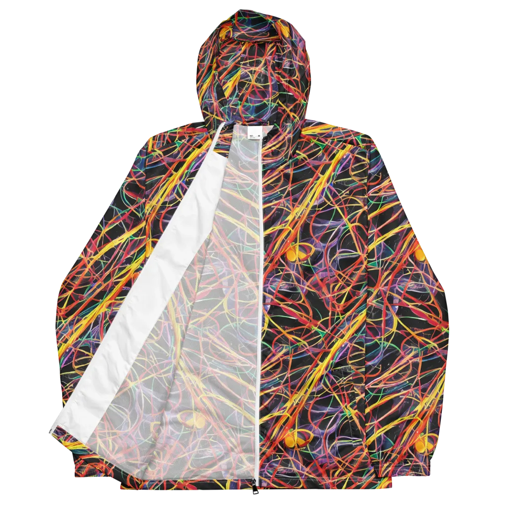 Acconci Twirl on Men's Windbreaker — Front