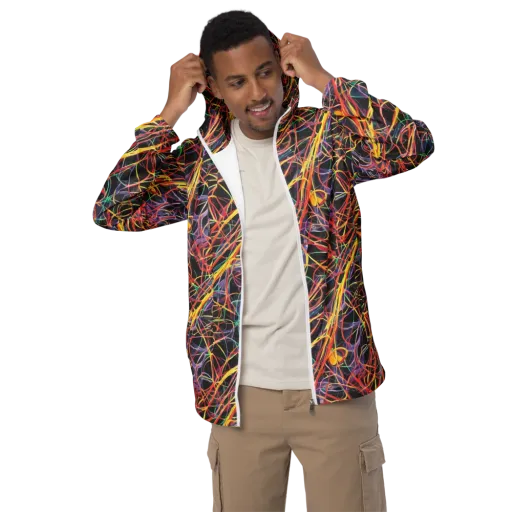 Acconci Twirl on a Men's Windbreaker